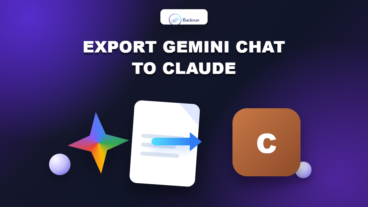 How to Export Gemini Chat to Claude Without Losing Context