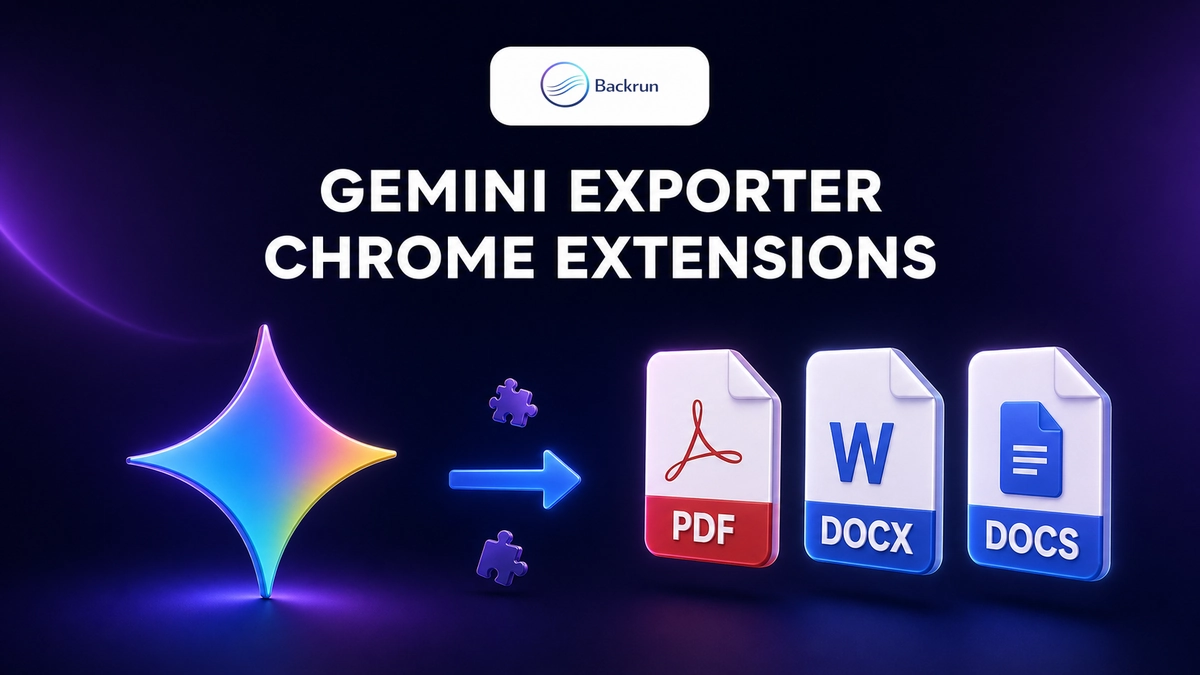 5 Gemini Exporter Chrome Extensions for Saving Chats Cleanly