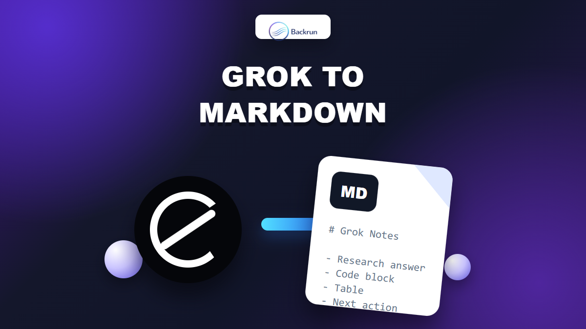 5 Ways to Export Grok to Markdown Without Losing Structure