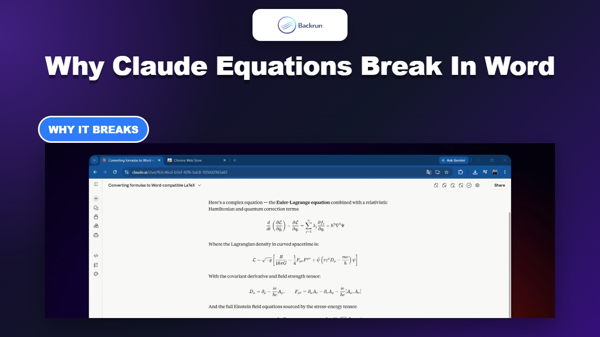Copy Equation from Claude to Word: 5 Reliable Methods