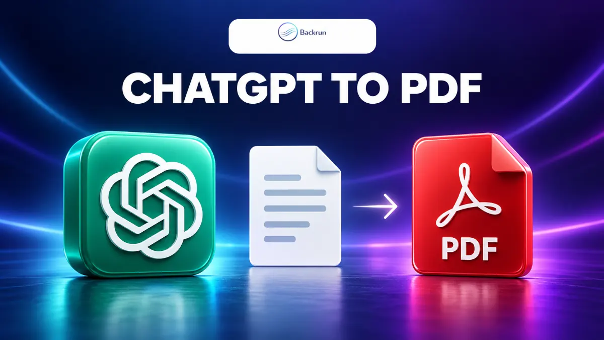 How to Convert ChatGPT to PDF: 5 Methods That Actually Work