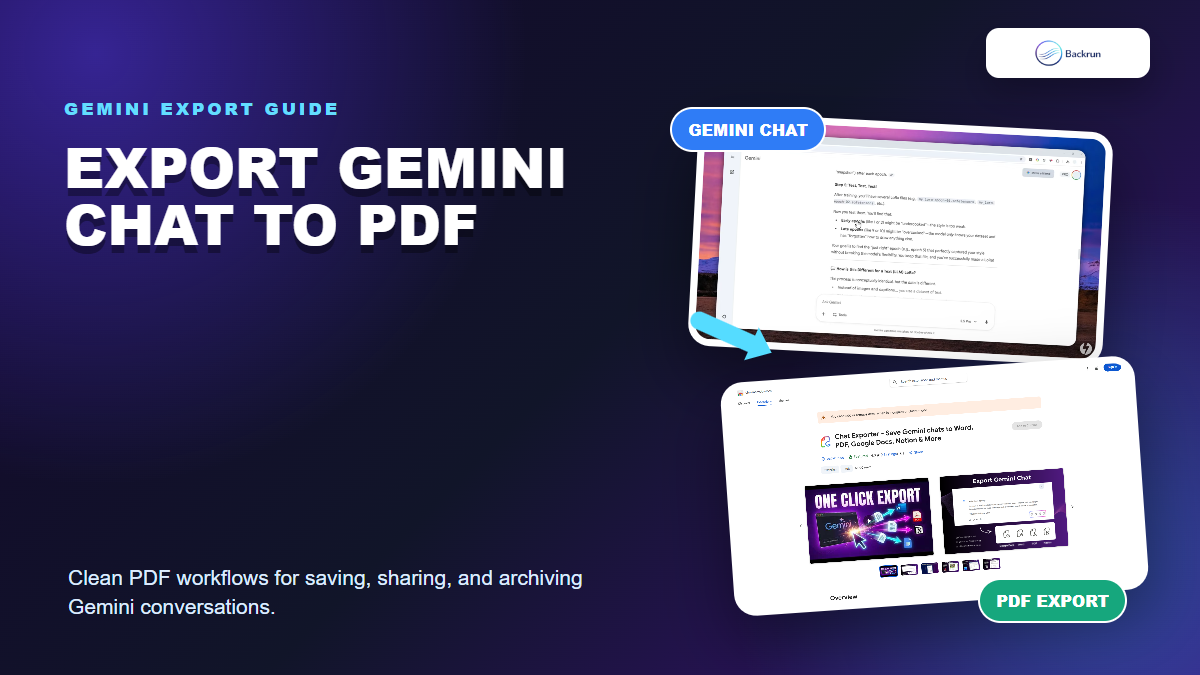 How to Export Gemini Chat to PDF: 5 Reliable Ways