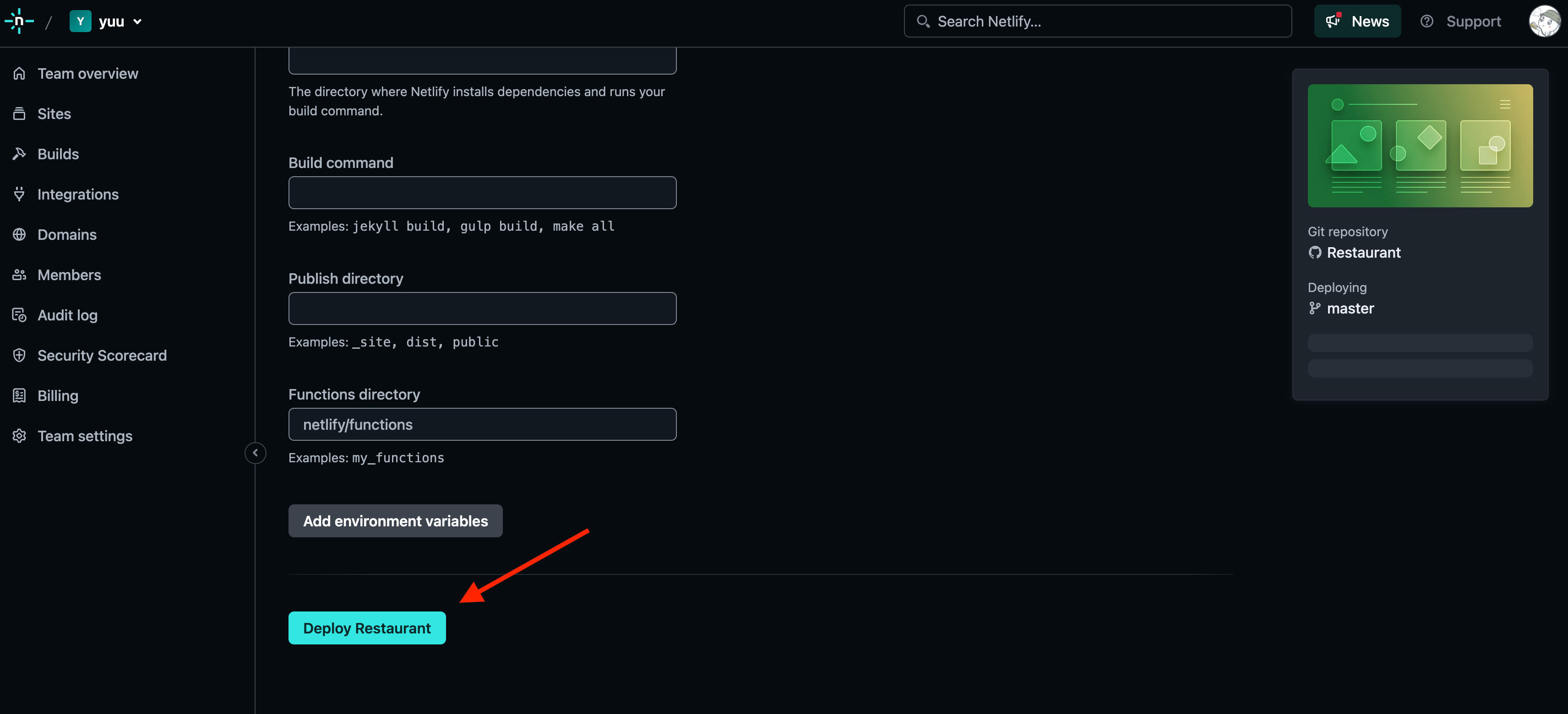 How to Deploy on Netlify