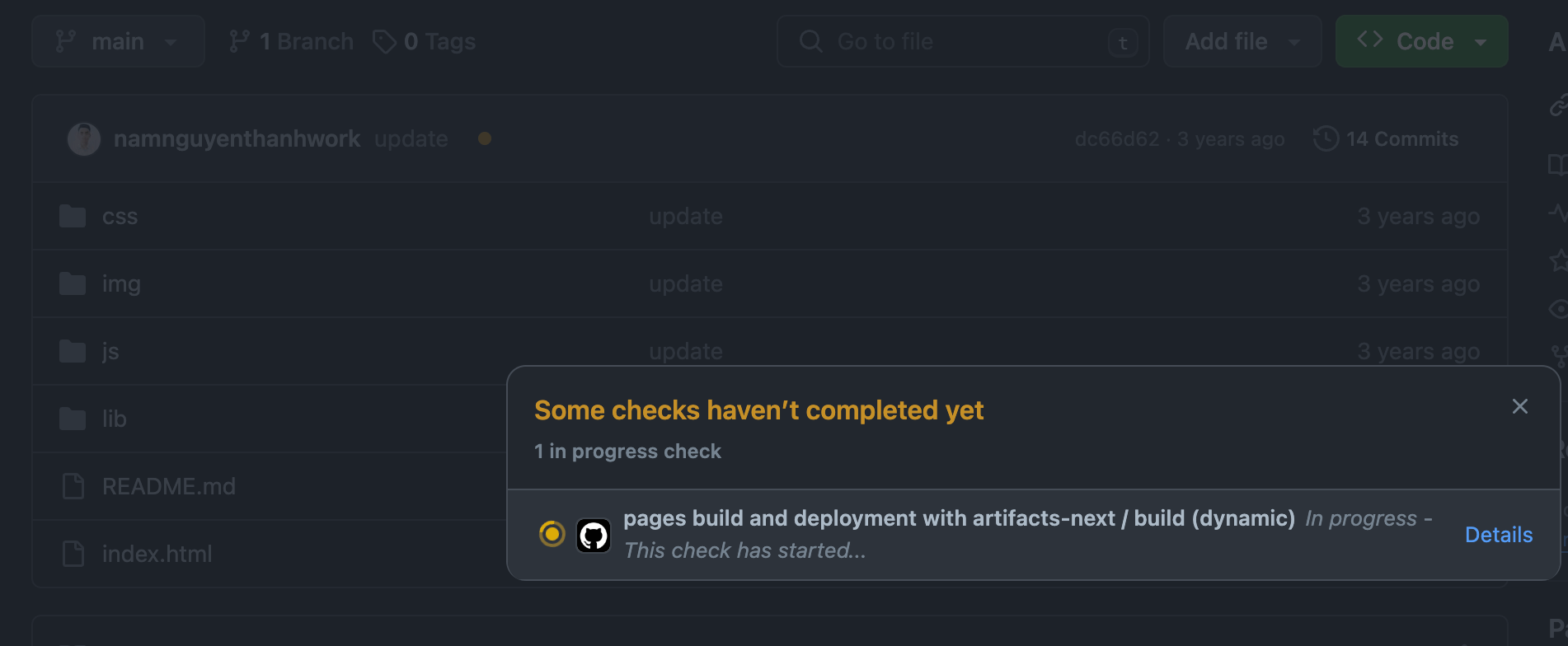 How to Deploy GitHub Pages