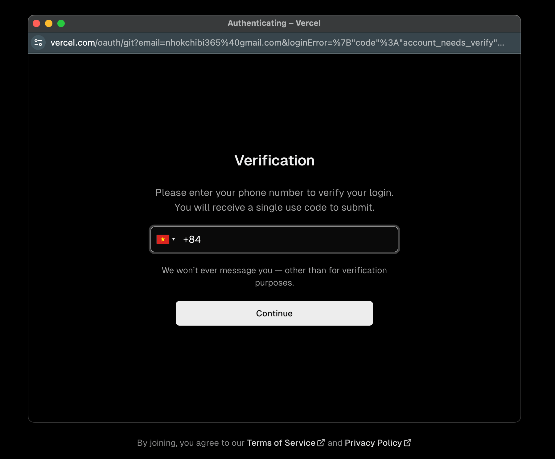 How to deploy a Website on Vercel