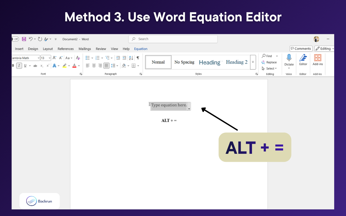 How to copy equations from ChatGPT to Word