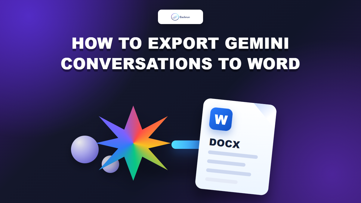 How to Export Gemini Conversations to Word Without Losing Structure