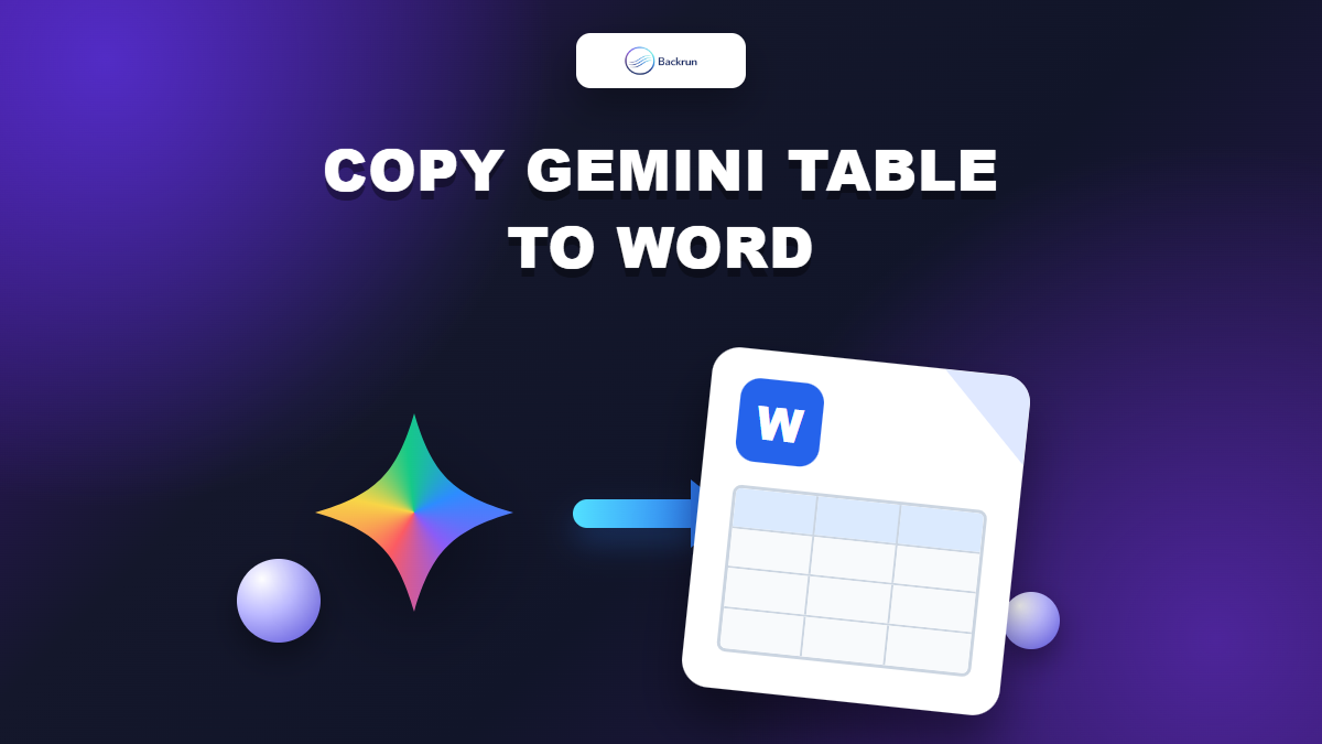 5 Ways to Copy a Table From Gemini to Word Without Breaking Formatting