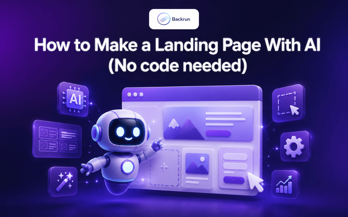 How Do I Create a Landing Page with AI Without Coding?